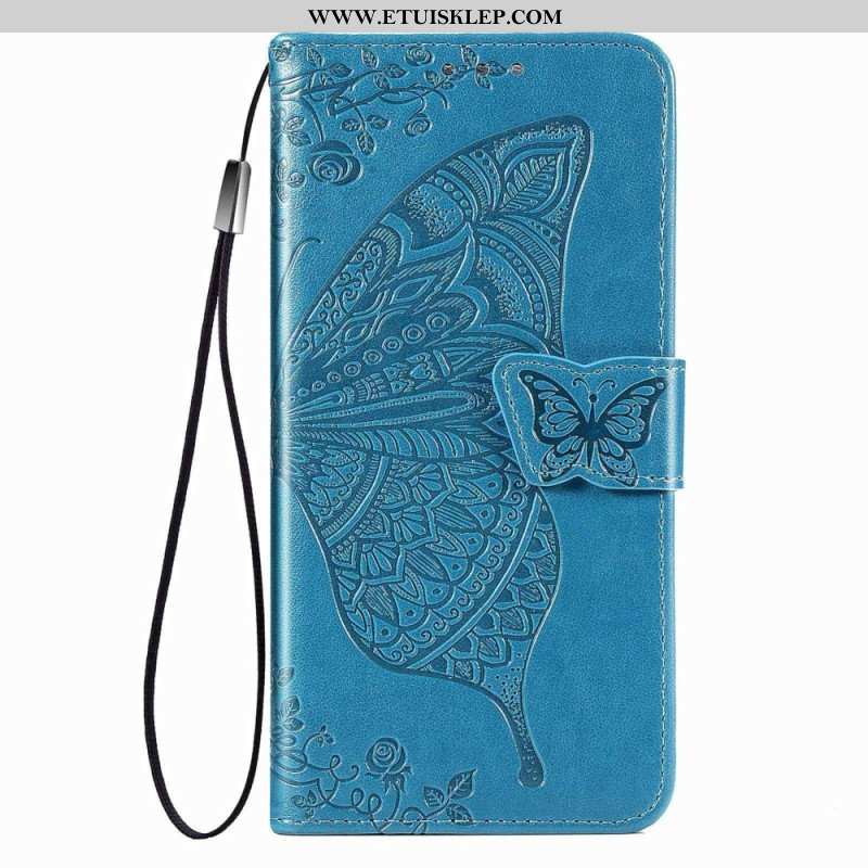 Etui Folio do Xiaomi 12 Lite Barokowy Motyl